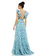 Mac Duggal 67803 Ruffle Top Floral Dress