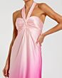 Mac Duggal 68501 Tie Halter Neck Empire Silhouette Dress