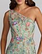 Mac Duggal 68606 One-Shoulder Embroidered Dress