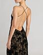 Mac Duggal 68892 Cross Back Spaghetti Strap Dress