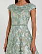 Mac Duggal 79325 Cap Sleeve Floral Dress
