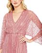 Mac Duggal 93841 Batwing Sleeve Embellished Dress