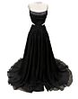 Ava Presley 42315 Side Cutout High Slit A-Line Dress