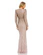 Mac Duggal 5641 Knotted Waist Embellished Dress