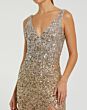 Mac Duggal 1068 Slit Skirt Dress