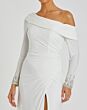 Mac Duggal 12231 Asymmetrical Neckline Formal Dress