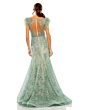 Mac Duggal 79230 Feather Sleeve Dress