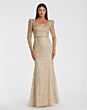 Mac Duggal 11187 Scoop Neck Embroidered Dress