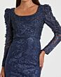 Mac Duggal 11187 Scoop Neck Embroidered Dress