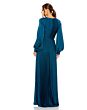 Mac Duggal 26590 Bishop Sleeves Pleated Dress