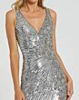 Mac Duggal 5473 High Slit Embellished Dress