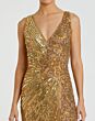 Mac Duggal 5473 High Slit Embellished Dress