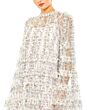 Mac Duggal 8007 Long Sleeves Ruffle Dress