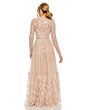 Mac Duggal 11782 Feather Skirt Paillettes Dress