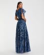 Mac Duggal 20301 Butterfly Sleeve Embroidered Dress