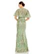 Mac Duggal 20438 Flutter Sleeve Embroidered Dress