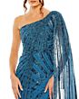 Mac Duggal 20528 Hanging Sleeve One Shoulder Dress