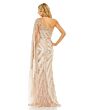Mac Duggal 20528 Hanging Sleeve One Shoulder Dress