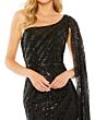 Mac Duggal 20528 Hanging Sleeve One Shoulder Dress