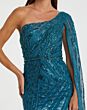 Mac Duggal 20528 Hanging Sleeve One Shoulder Dress