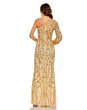 Mac Duggal 5659 High Slit One Sleeve Dress