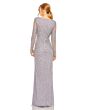 Mac Duggal 9226 Boat Neck Sequin Dress