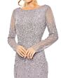 Mac Duggal 9226 Boat Neck Sequin Dress