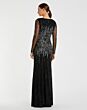 Mac Duggal 9226 Boat Neck Sequin Dress