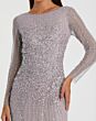 Mac Duggal 9226 Boat Neck Sequin Dress