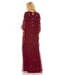 Mac Duggal 9242 Floral Beadwork Caftan Dress