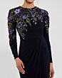 Mac Duggal 11806 Long Sleeve Jewel Neck Dress