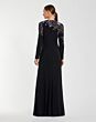 Mac Duggal 11806 Long Sleeve Jewel Neck Dress