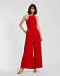 Mac Duggal 20934 Halter Neck Wide-Leg Jumpsuit