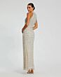 Mac Duggal 23018 Keyhole Neck Embellished Dress