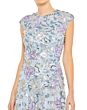 Mac Duggal 5647 Jewel Neck Cap Sleeve Dress
