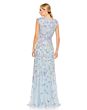 Mac Duggal 5647 Jewel Neck Cap Sleeve Dress