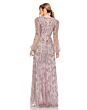 Mac Duggal 93930 Bishop Sleeve Embellished Dress