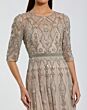 Mac Duggal 10115 Jewel Illusion Neckline Rhinestone-Embellished Dress