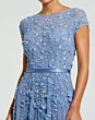Mac Duggal 14521 Jewel Illusion Neckline Floral Embroidered Dress