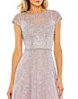 Mac Duggal 20338 Jewel Illusion Neckline Embellished Dress