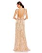 Mac Duggal 26981 Bateau Neckline Cowl Open Back Dress
