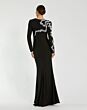 Mac Duggal 44086 Long Sleeve Jewel Neck Dress