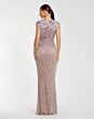 Mac Duggal 6169 Jewel Neckline Fringe-Embellished Dress