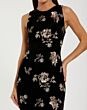 Mac Duggal 68959 Sleeveless Jewel Neck Beaded Velvet Dress