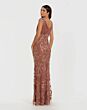 Mac Duggal 69022 V-Neck Ruched Bodice Dress