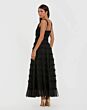 Mac Duggal 8372 Ruffle Strap Lace A-Line Dress