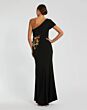 Mac Duggal 11769 One-Shoulder Black High Slit Dress