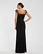 Mac Duggal 11842 Scoop Neck Slim-Flare Jersey Dress