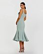 Mac Duggal 11948 Sleeveless Scoop Neck Midi Trumpet Dress