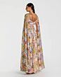 Mac Duggal 11990 Cape Sleeve Floral Empire Silhouette Dress